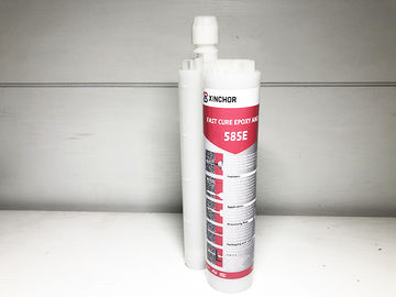 Epoxy Based Material Concrete Anchor Adhesive Odorless Easy Cleaning Up